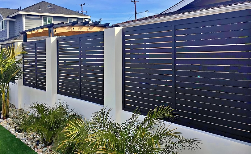 Modern fence